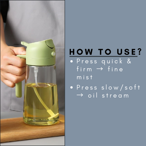 500ml Portable Sprayer Oil Dispenser